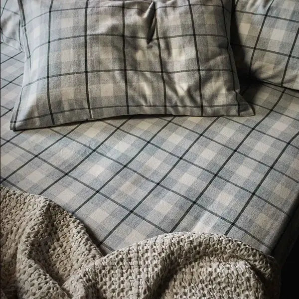 Checkered Duvet Cover Myza