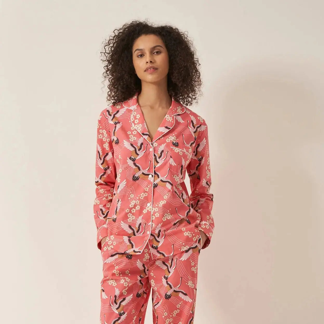 Orange-Pyjamas-Nightwear Myza