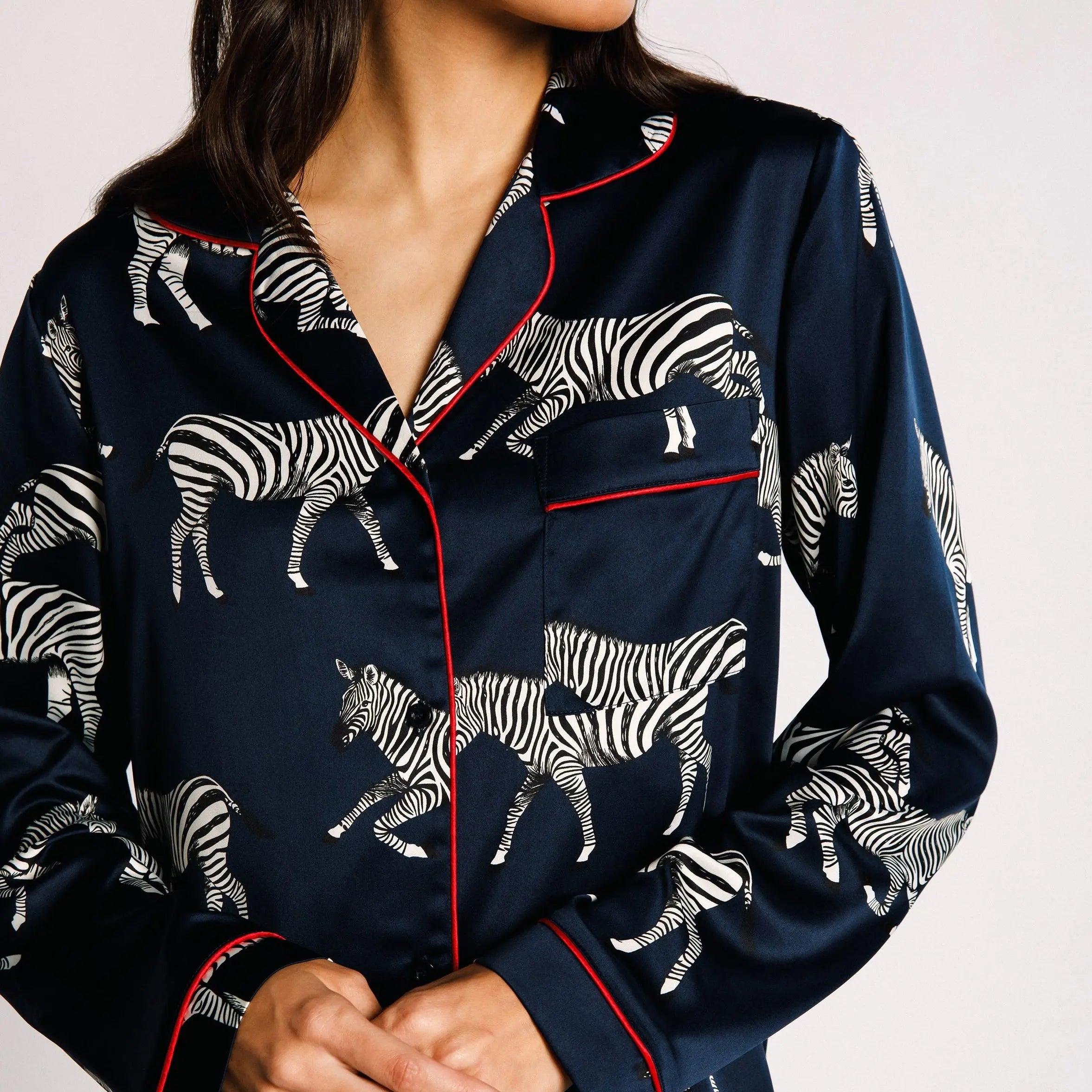 Pima Pajama Set Zebre de Nuit main image 1