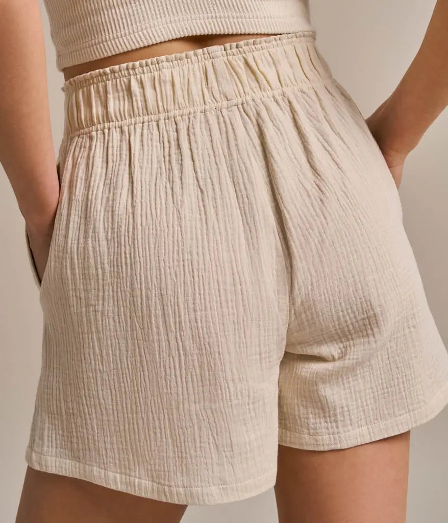 100% Organic Cotton Gauze Shorts - Various Colours BAM Clothing