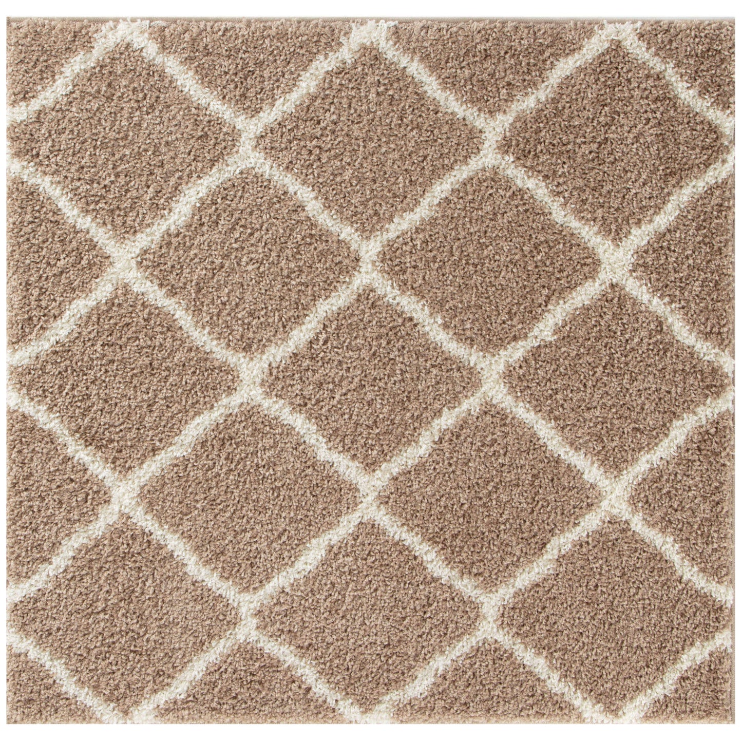 Moroccan Beige Shaggy Rug | 720 The Rugs