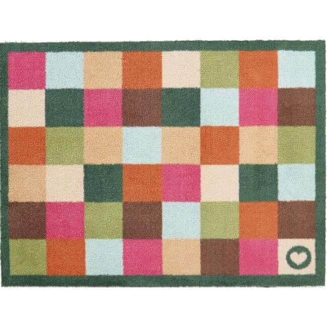 Eco-Friendly Washable Geometric Mat The Rugs