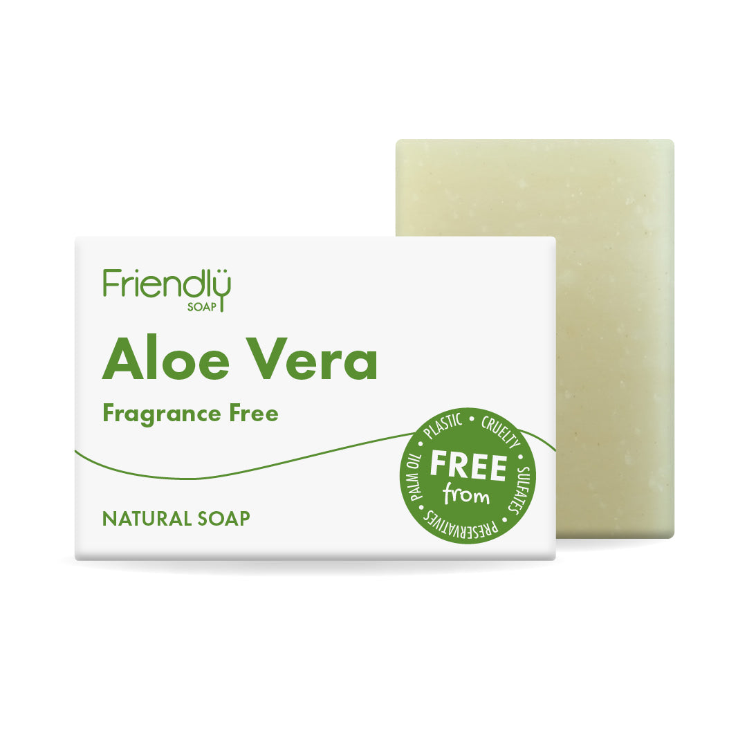 Aloe Vera Natural Soap - Fragrance-free Friendly Soap