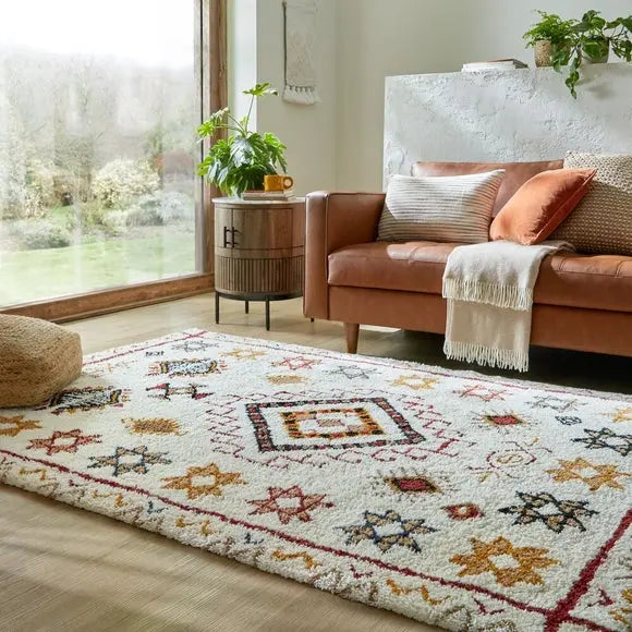 Amal Wool Berber Rug Dunelm