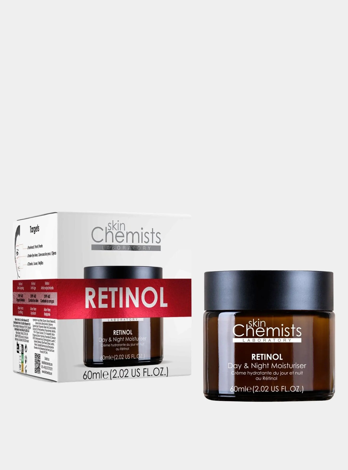 Anti-Ageing Retinol Night Moisturiser with SYN®-AKE 60ml skinChemists
