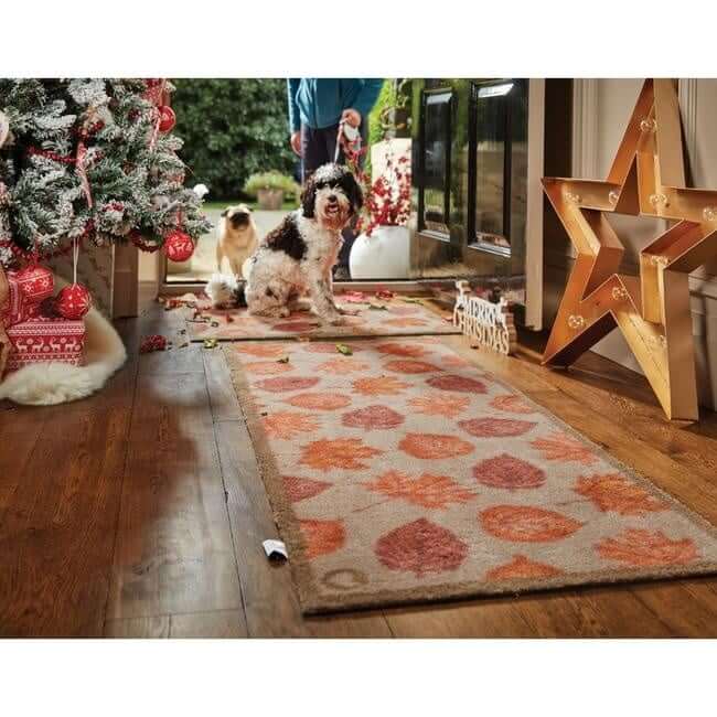 Eco-Friendly Washable Floral Mat The Rugs