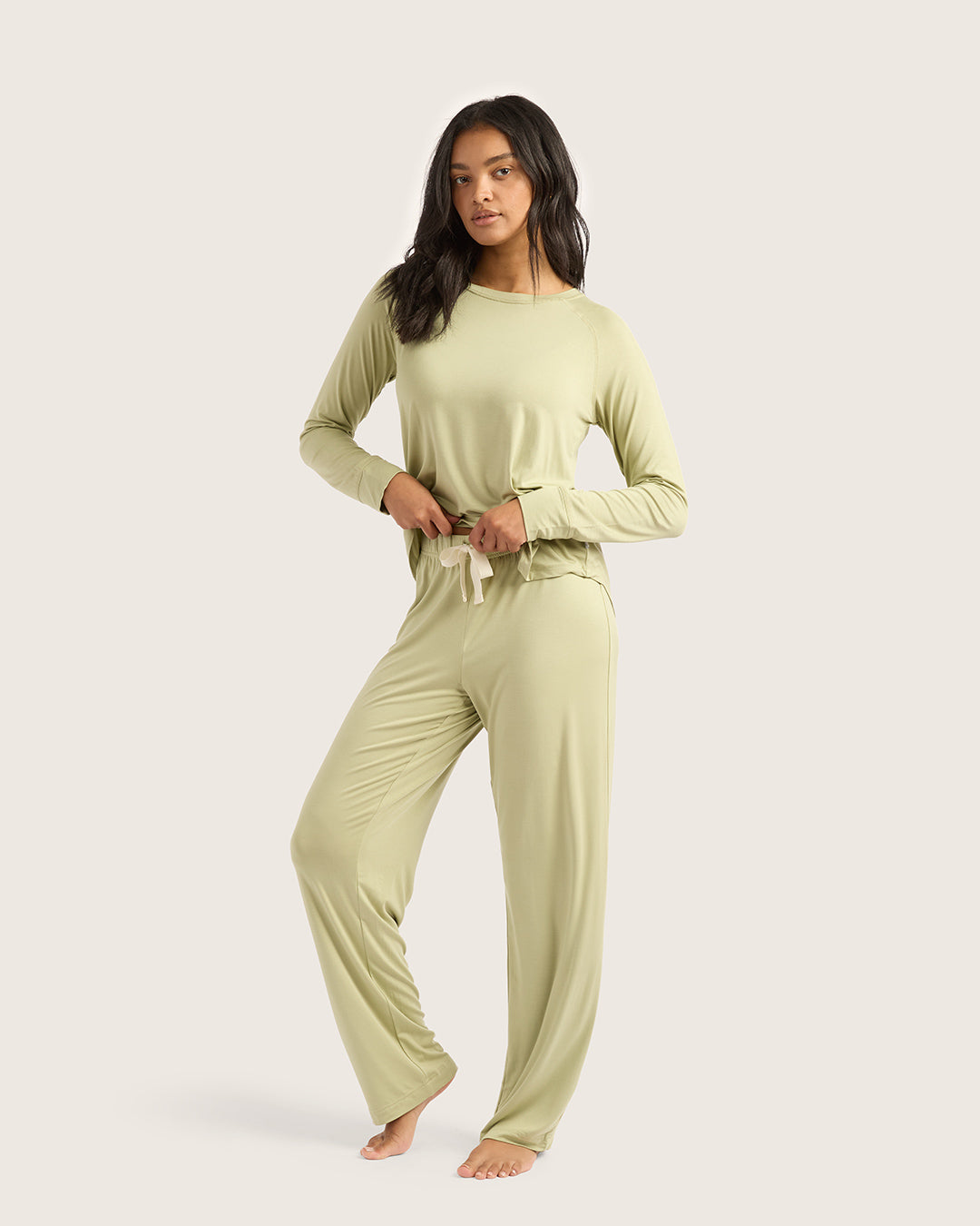 Sage Goodnight Women's Bamboo Sleep Trouser Boody