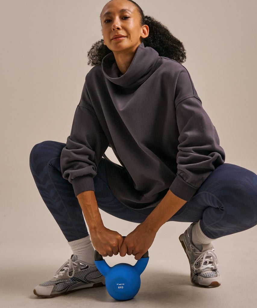 Mink 73 Zero Funnel Neck Sweat Top BAM Clothing