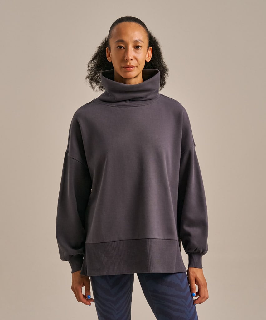 Mink 73 Zero Funnel Neck Sweat Top BAM Clothing