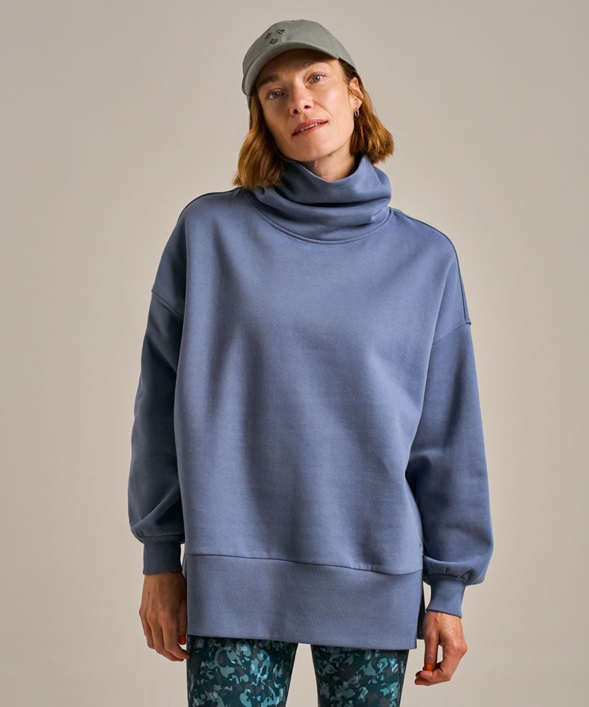Turtle Dove 73 Zero Funnel Neck Sweat Top BAM Clothing