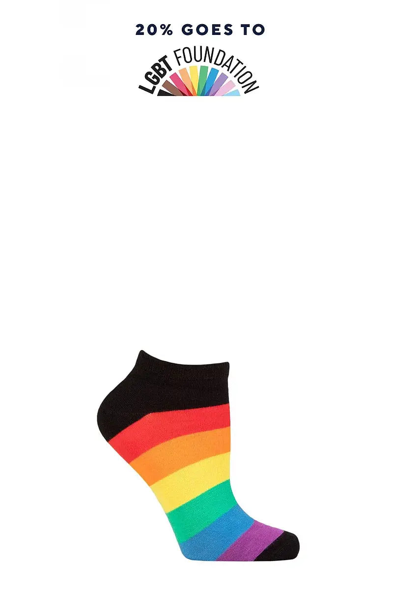 Bamboo 1 Pair Pride Socks Collection Pride Trainer Unisex LazyPanda