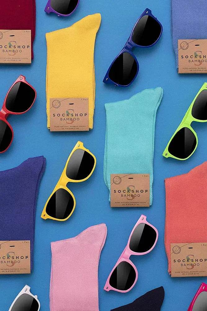 Bamboo Socks with Smooth Toe Seams LazyPanda