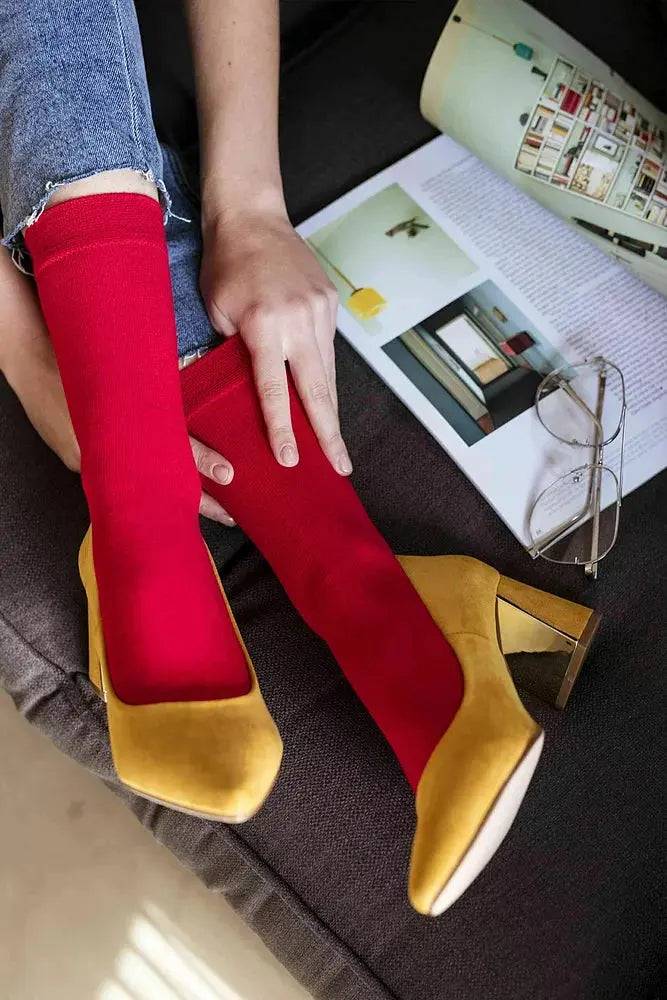 Bamboo Socks with Smooth Toe Seams LazyPanda