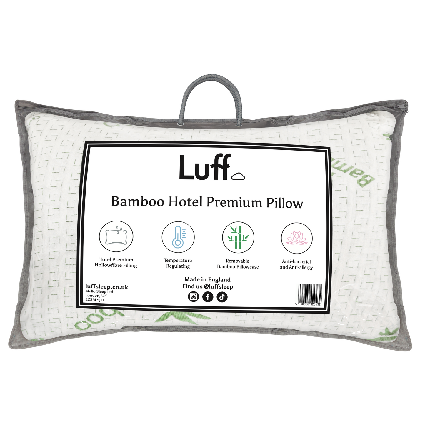 The Bamboo Hotel Premium Pillow Luff Sleep