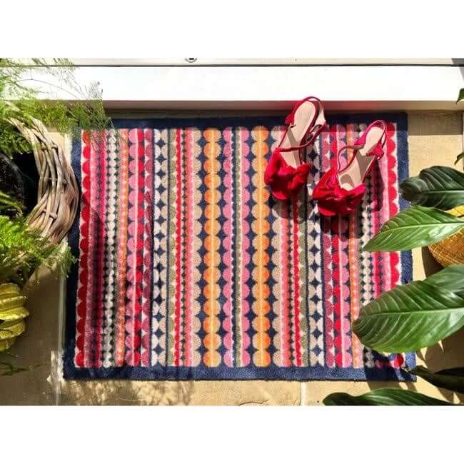 Eco-Friendly Washable Chevron Mat The Rugs