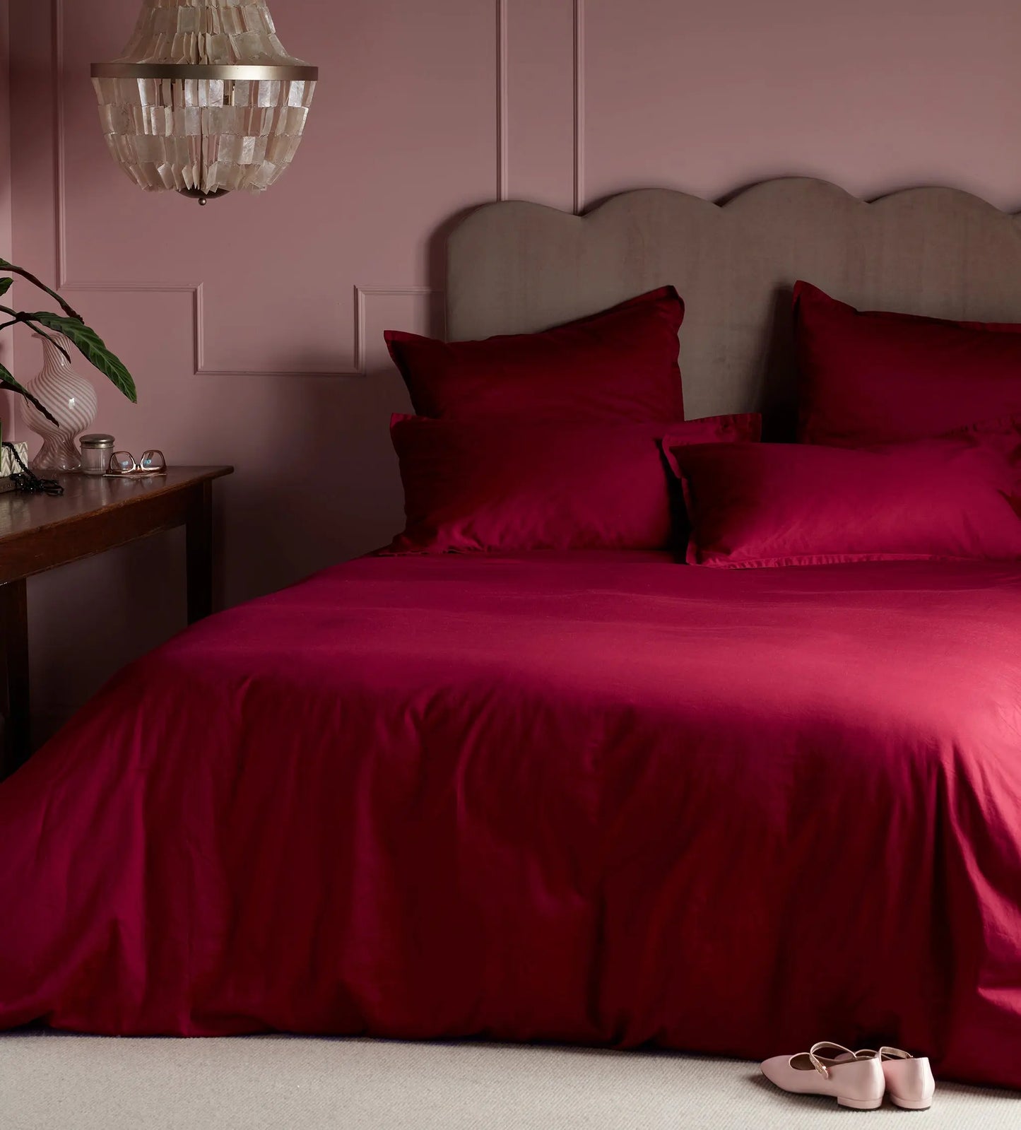 Berry Super Soft 100% Cotton Duvet Cover The Secret Linen Store