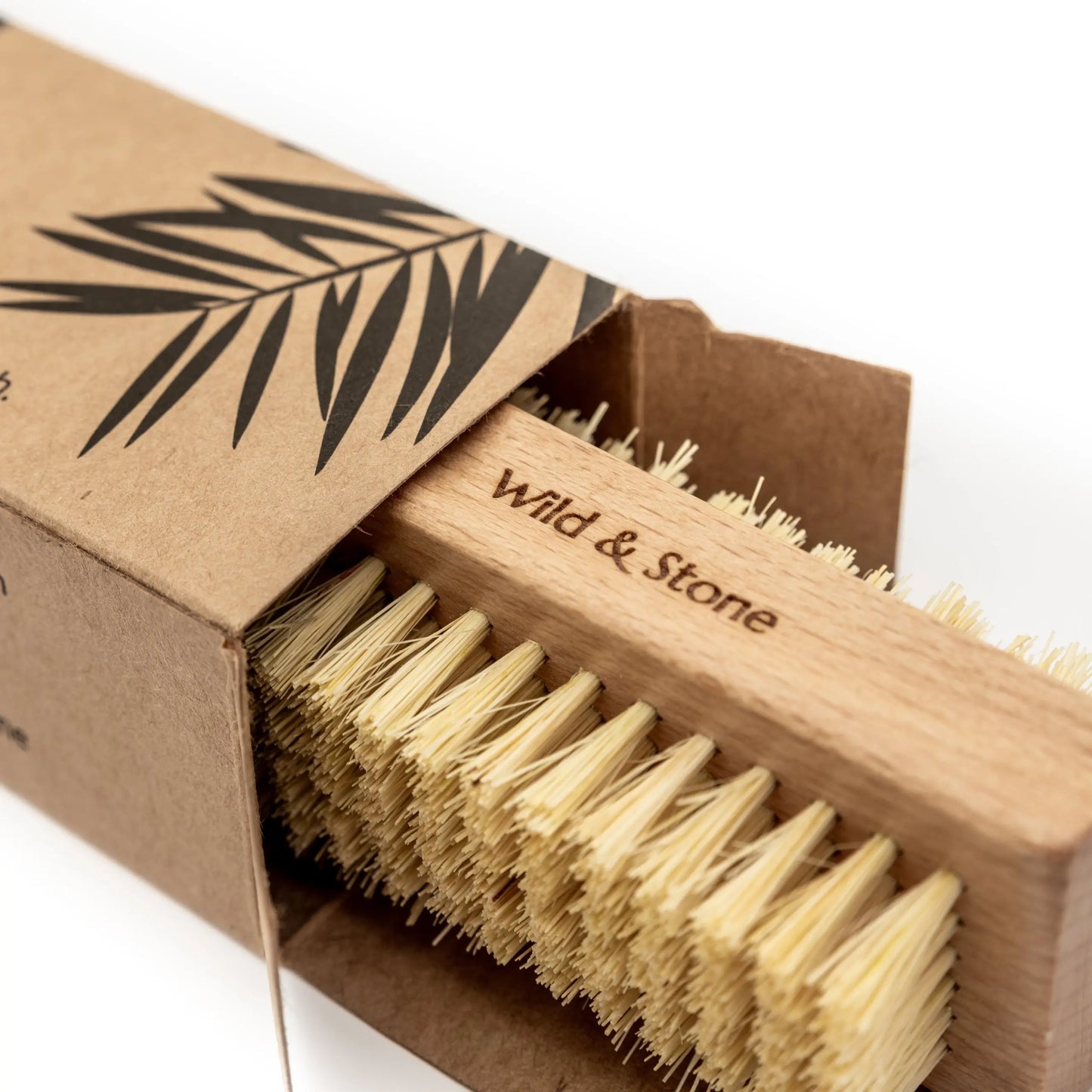 Biodegradable Natural Bristle Nail Brush Wild And Stone