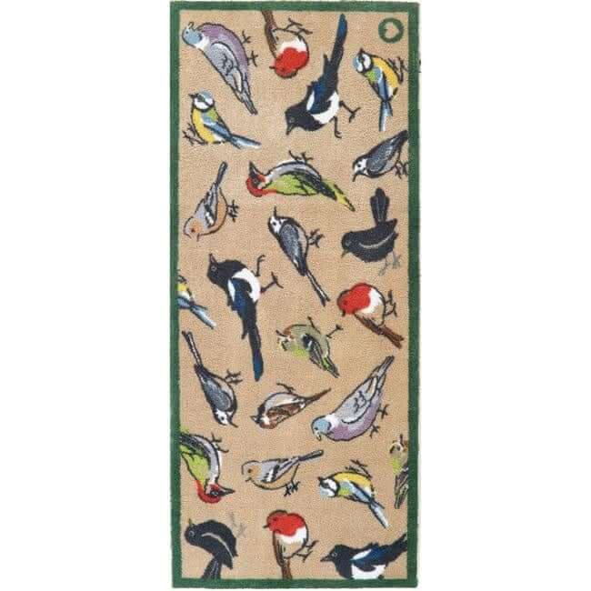 Eco-Friendly Washable Birds Mat The Rugs