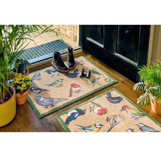 Eco-Friendly Washable Birds Mat The Rugs