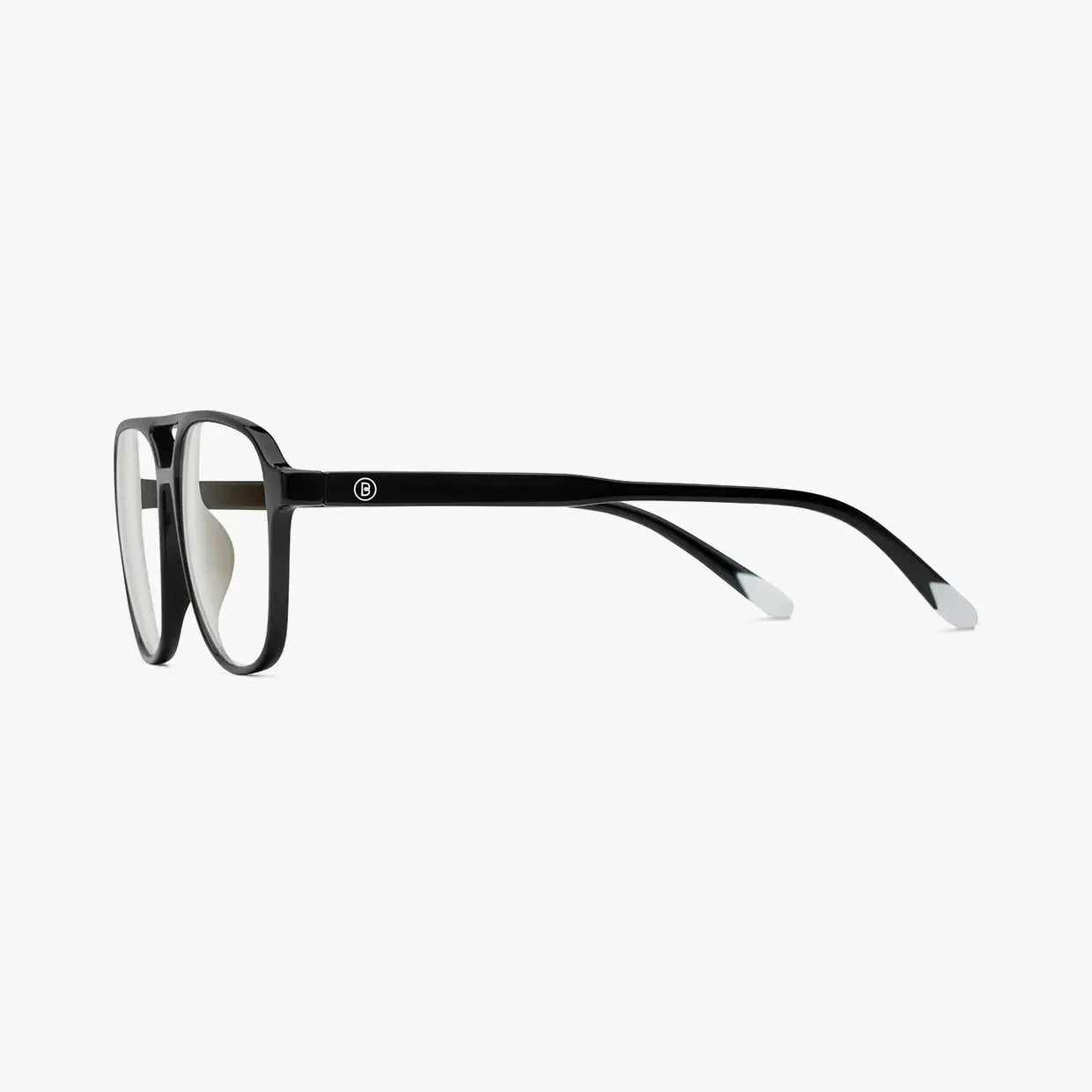 Black Noir Brad Glossy Glasses Barner