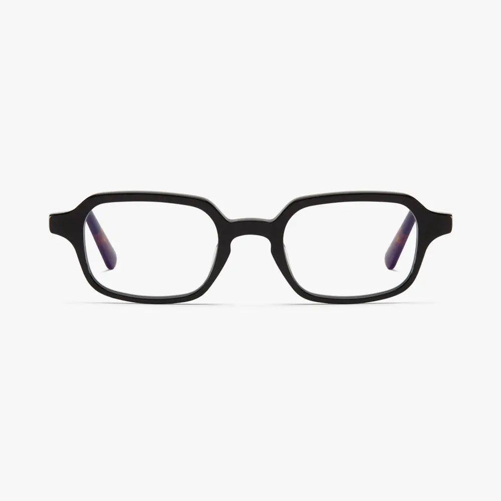 Black Noir Palermo Blue Light Glasses Barner