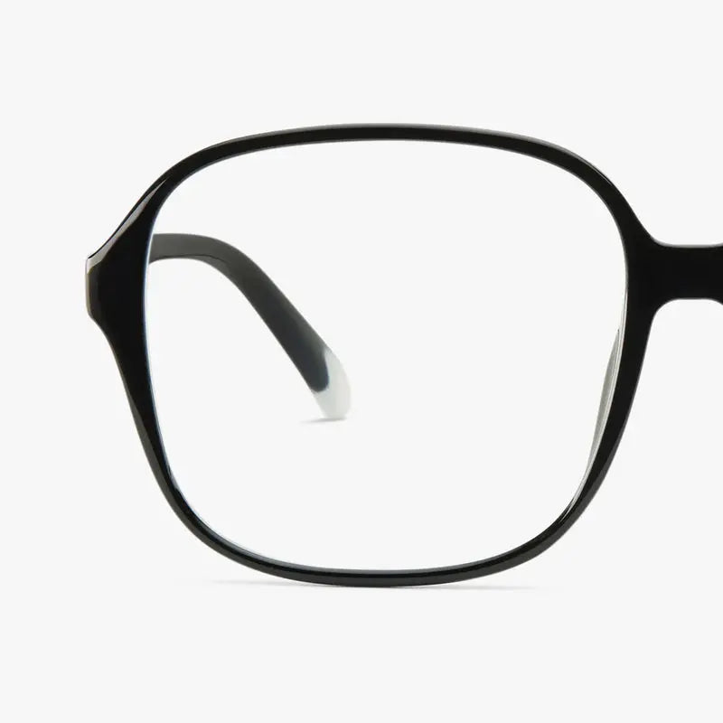 Black Noir Pascal Glossy Glasses Barner