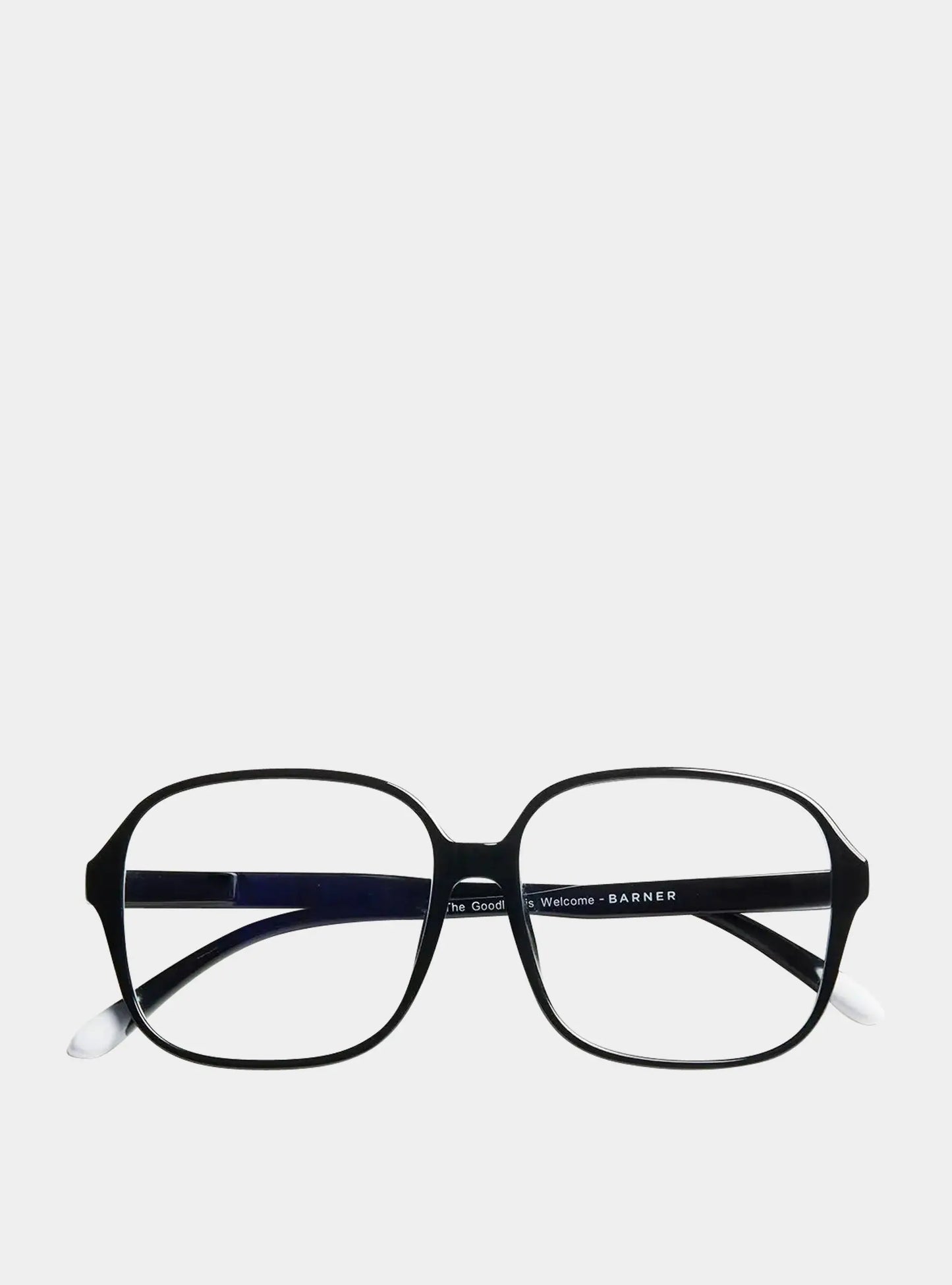 Black Noir Pascal Glossy Glasses Barner