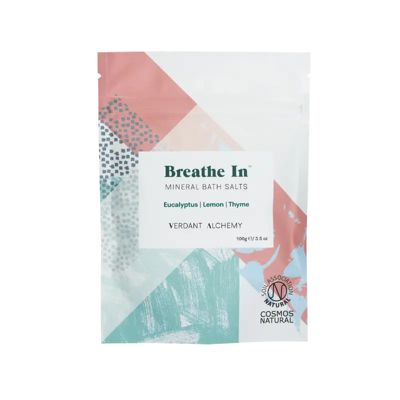 Breathe In, Mineral Bath Salts Verdant Alchemy