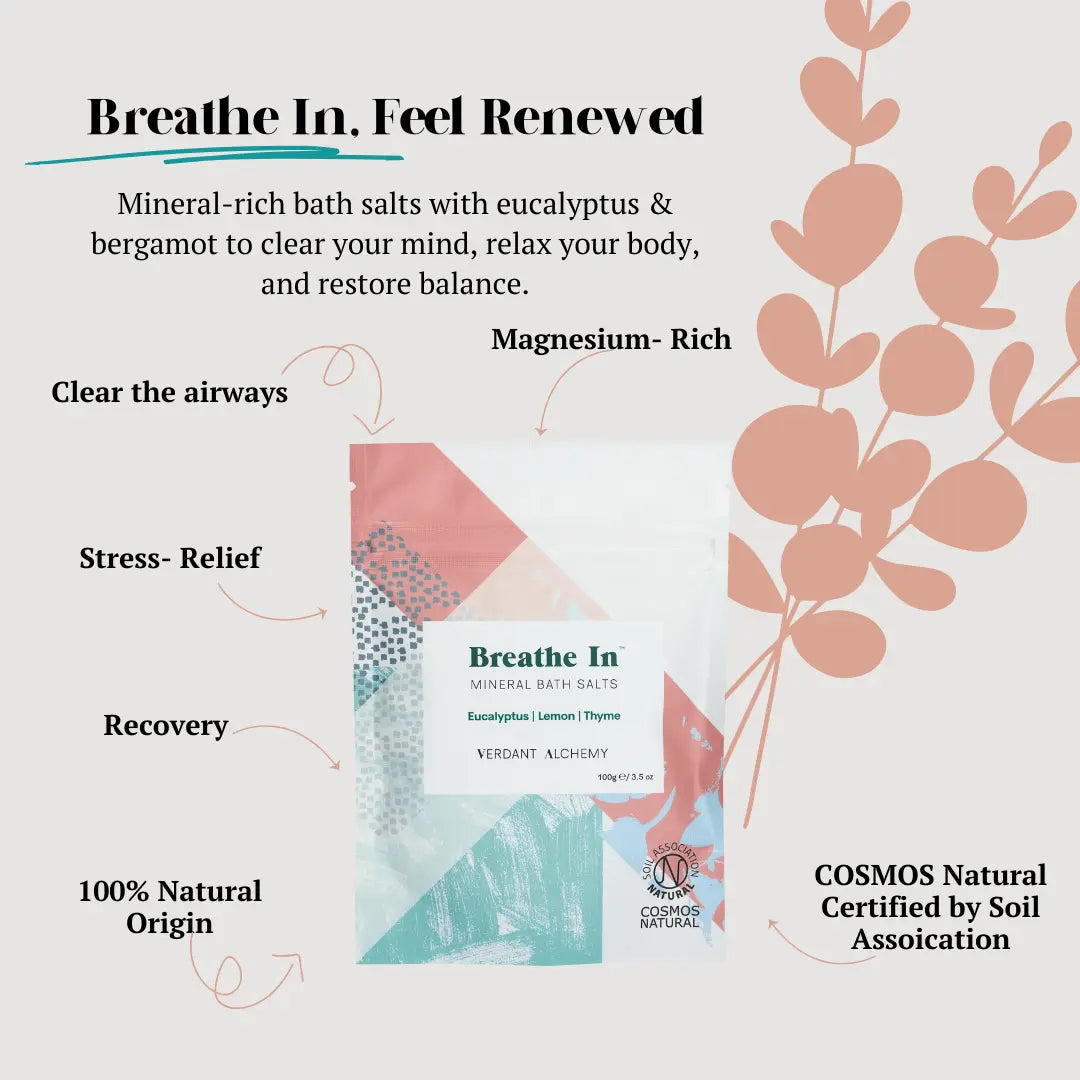 Breathe In, Mineral Bath Salts Verdant Alchemy