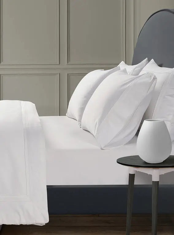 Brilliant White Royalton 800 Thread Count Egyptian Cotton Duvet Cover Bedding Envy