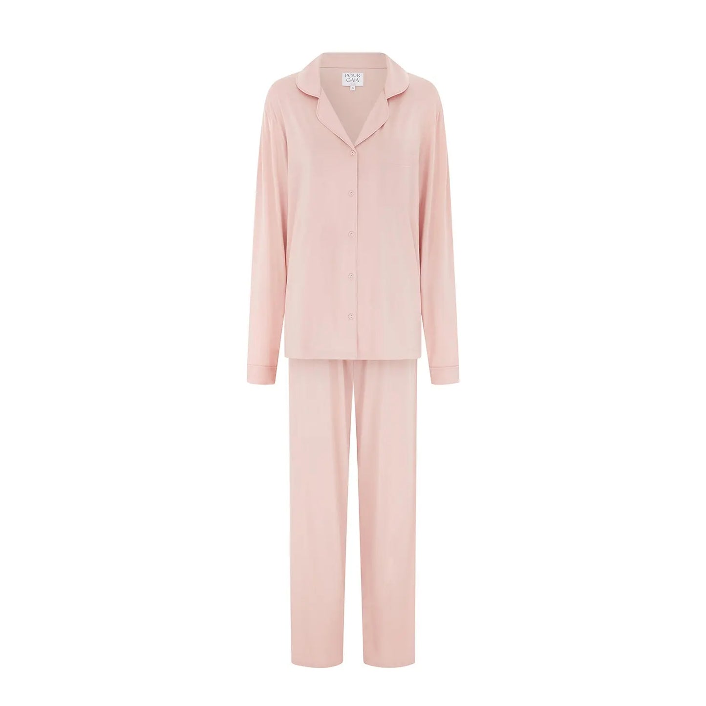 CHARLOTTE Modal Pyjamas in PEONY PINK Pour Gaia Atelier