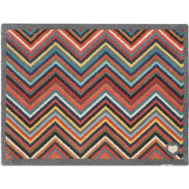 Eco-Friendly Washable Chevron Mat The Rugs