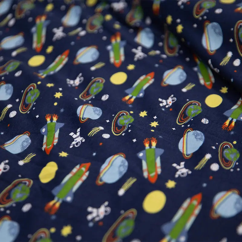 Child Blanket - Space Print Luca and Rosa