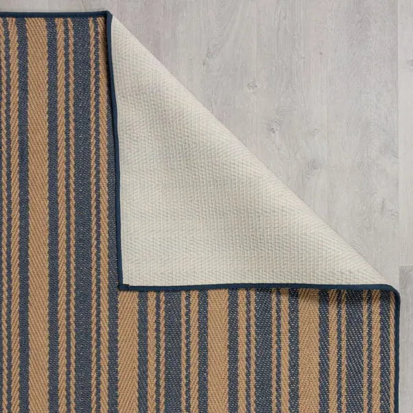 Churchgate Drayton Striped Jute Rug Dunelm