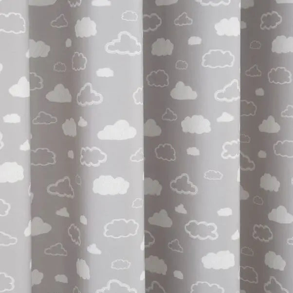 Cloud Thermal Blackout Eyelet Curtains Dunelm