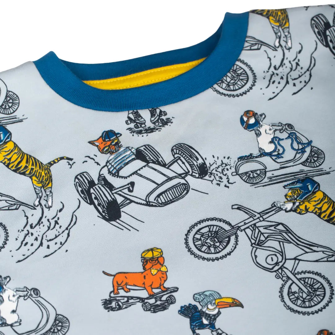 Cool Driver Boys Jersey Pyjamas Luca and Rosa
