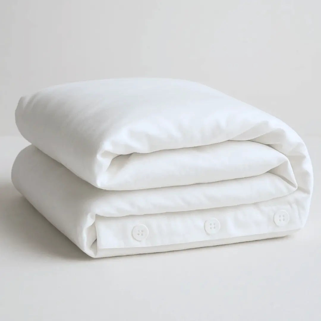 Cool & Comfy Silk Duvet Cover (Eucalyptus) Ethical Bedding™