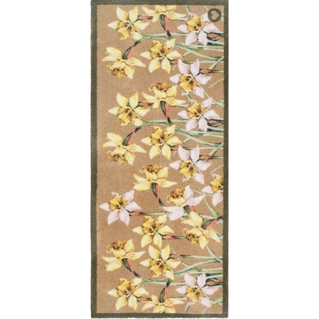 Eco-Friendly Floral-Inspired Mat The Rugs