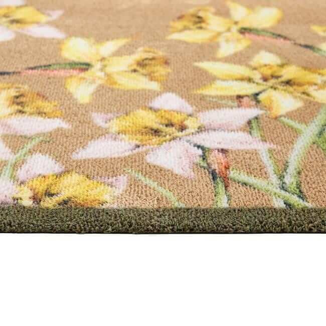 Eco-Friendly Floral-Inspired Mat The Rugs