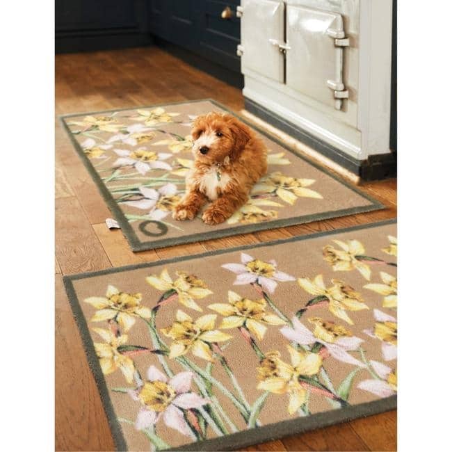 Eco-Friendly Floral-Inspired Mat The Rugs