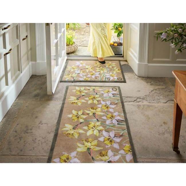 Eco-Friendly Floral-Inspired Mat The Rugs