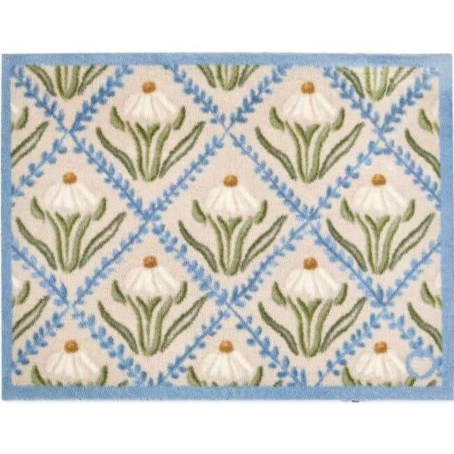 Eco-Friendly Floral-Inspired Mat The Rugs