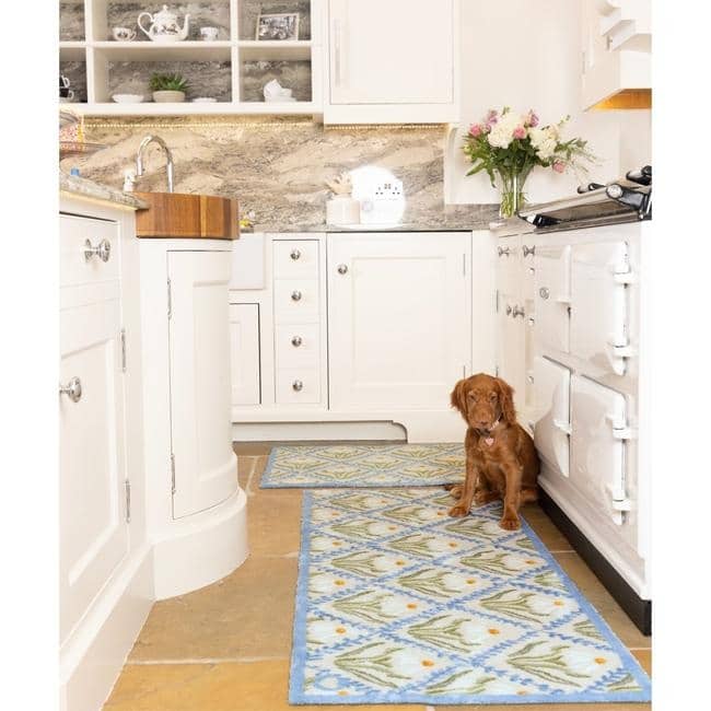 Eco-Friendly Floral-Inspired Mat The Rugs