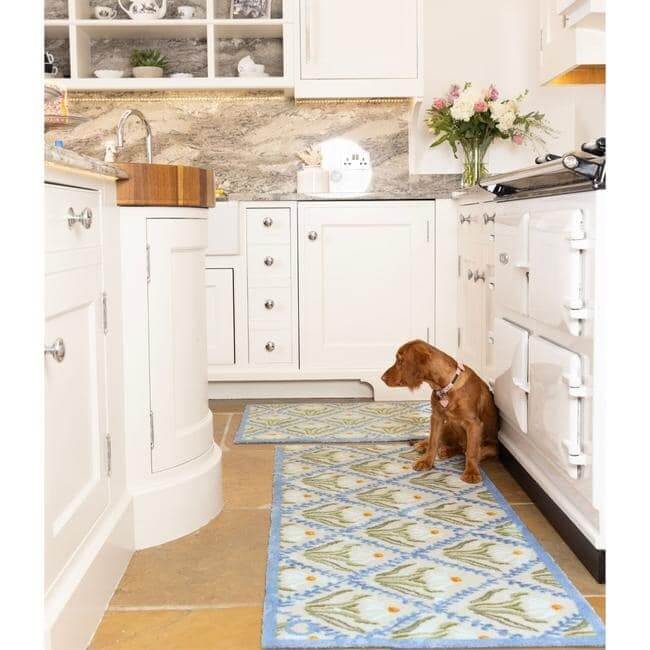 Eco-Friendly Floral-Inspired Mat The Rugs