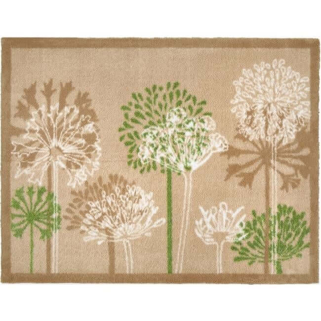Eco-Friendly Floral-Inspired Mat The Rugs