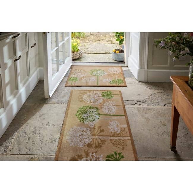 Eco-Friendly Floral-Inspired Mat The Rugs