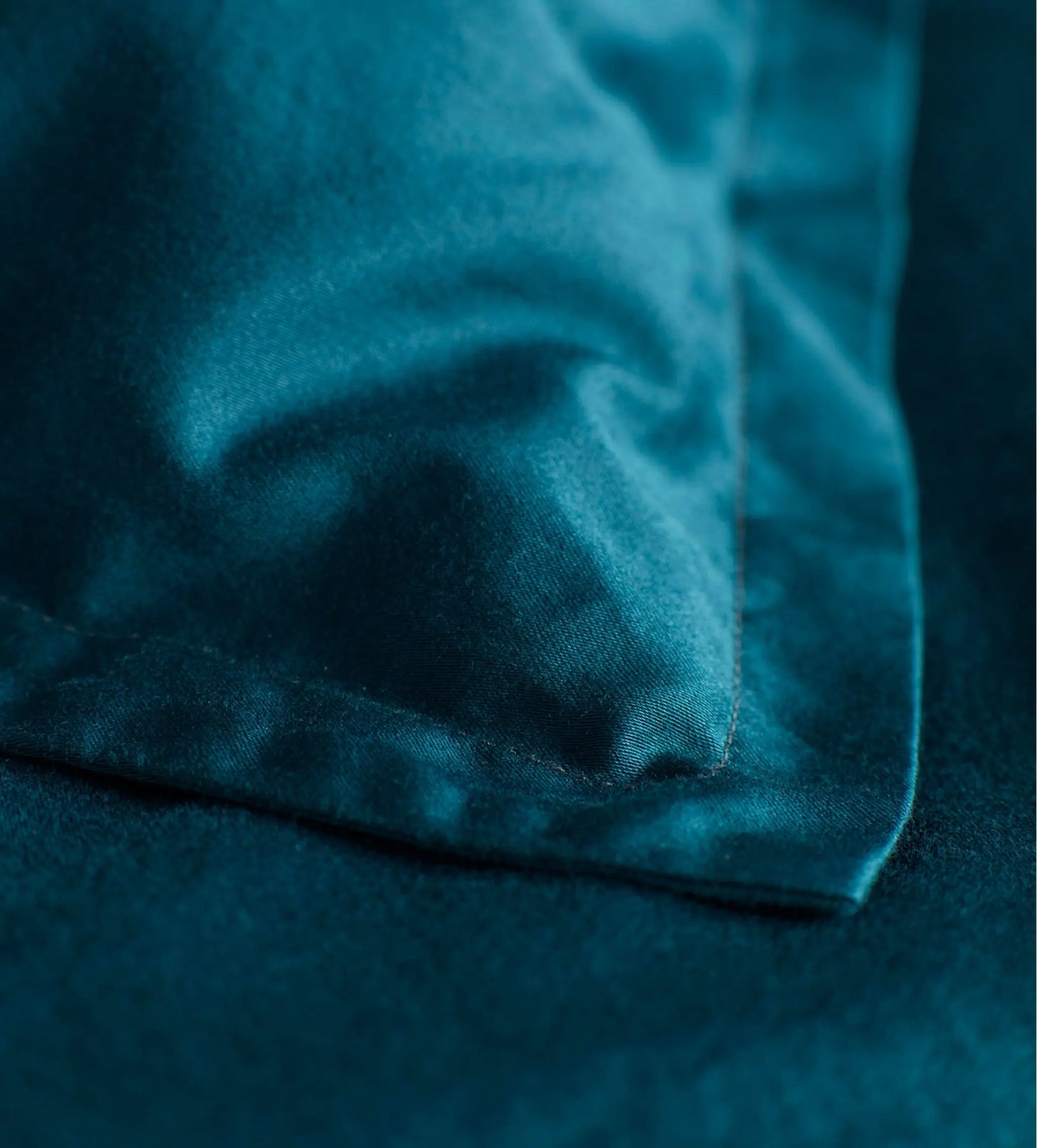 Deep Teal Super Soft 100% Cotton Duvet Cover The Secret Linen Store