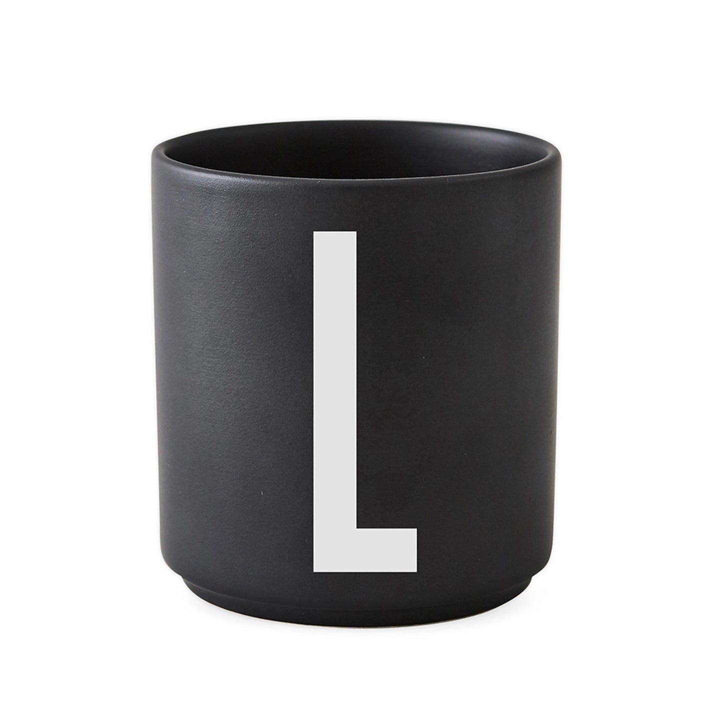 Design Letters Design Letters Cup Black L Design Letters