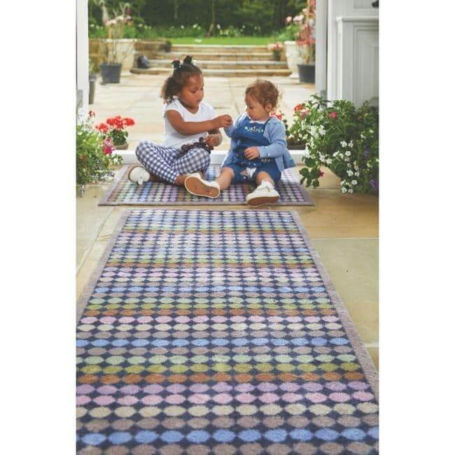 Eco-Friendly Washable Dots Mat and Runner The Rugs