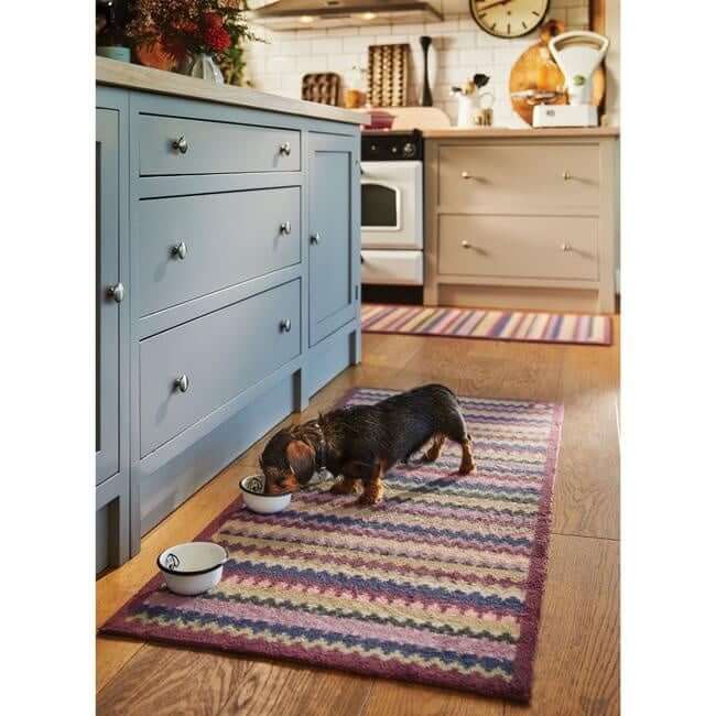 Eco-Friendly Washable Chevron Mat The Rugs
